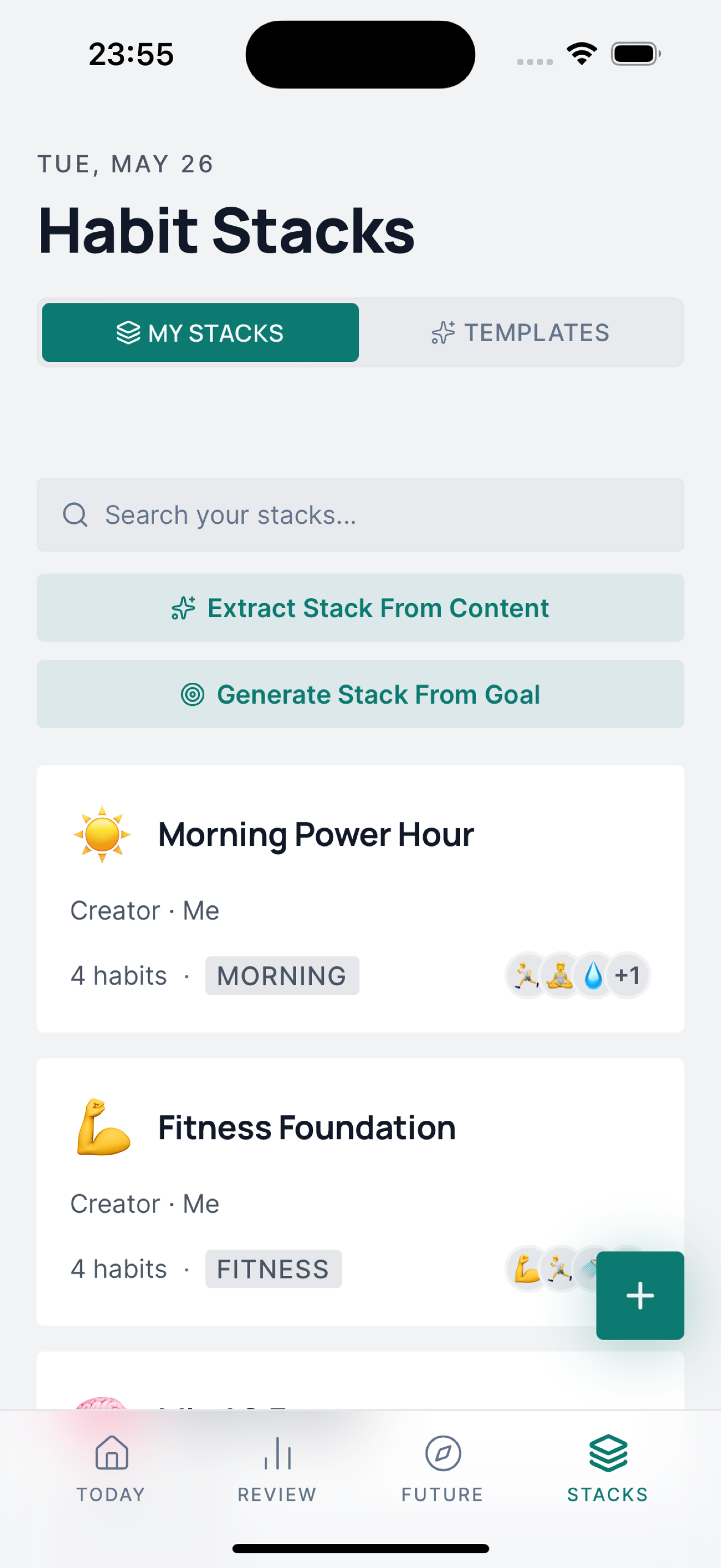 Habit Stacks